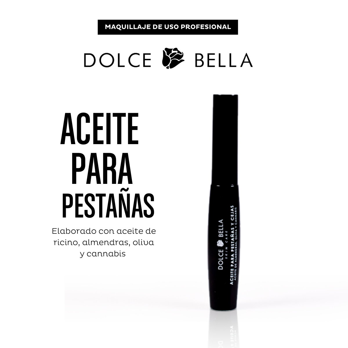 Maquillaje Profesional Aceite Para Cejas Y Pestañas Dolce Bella