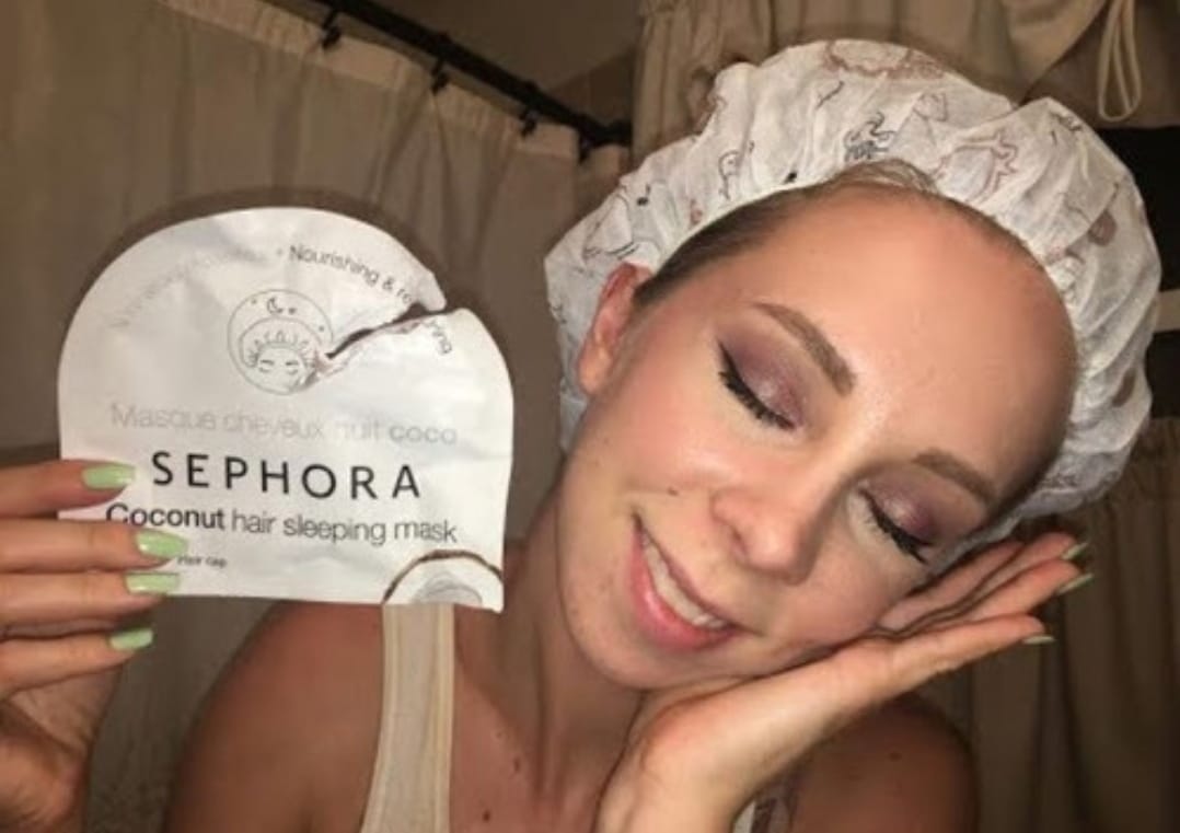 Mascarilla capilar para cabello seco, dañado, maltratado con extracto de coco, Sephora