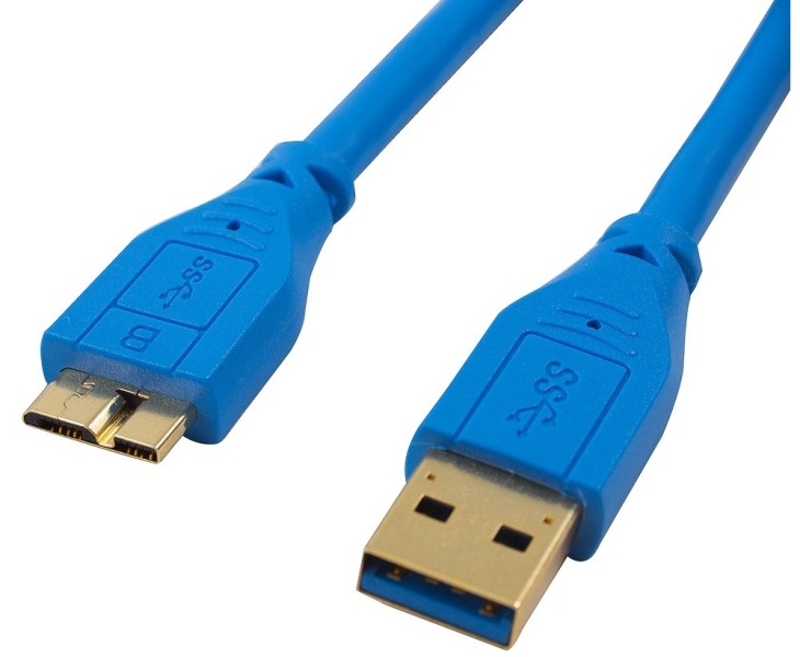 Cable USB micro B - Micro USB 3.0 MANHATTAN, 2 m, USB A, Micro-USB B, Macho/Macho