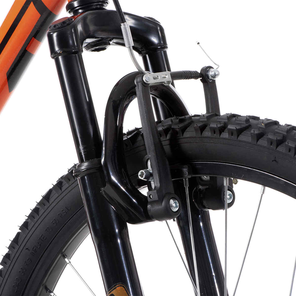 Bicicleta Veloci Next Rodada 24 Naranja De Montaña