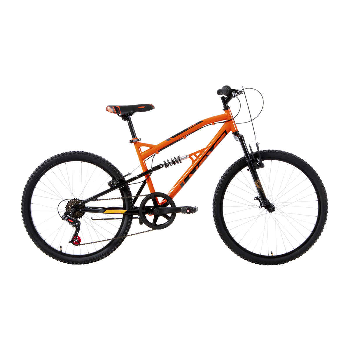 Bicicleta Veloci Next Rodada 24 Naranja De Montaña