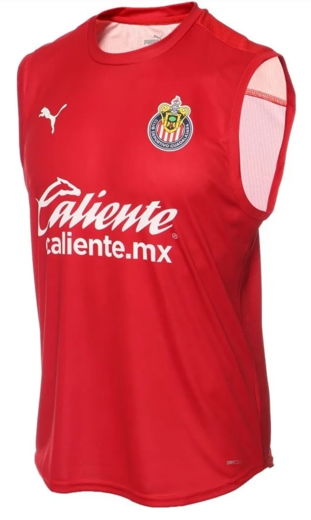 JERSEY ENTRENAMIENTO CHIVAS PUMA SIN MANGAS