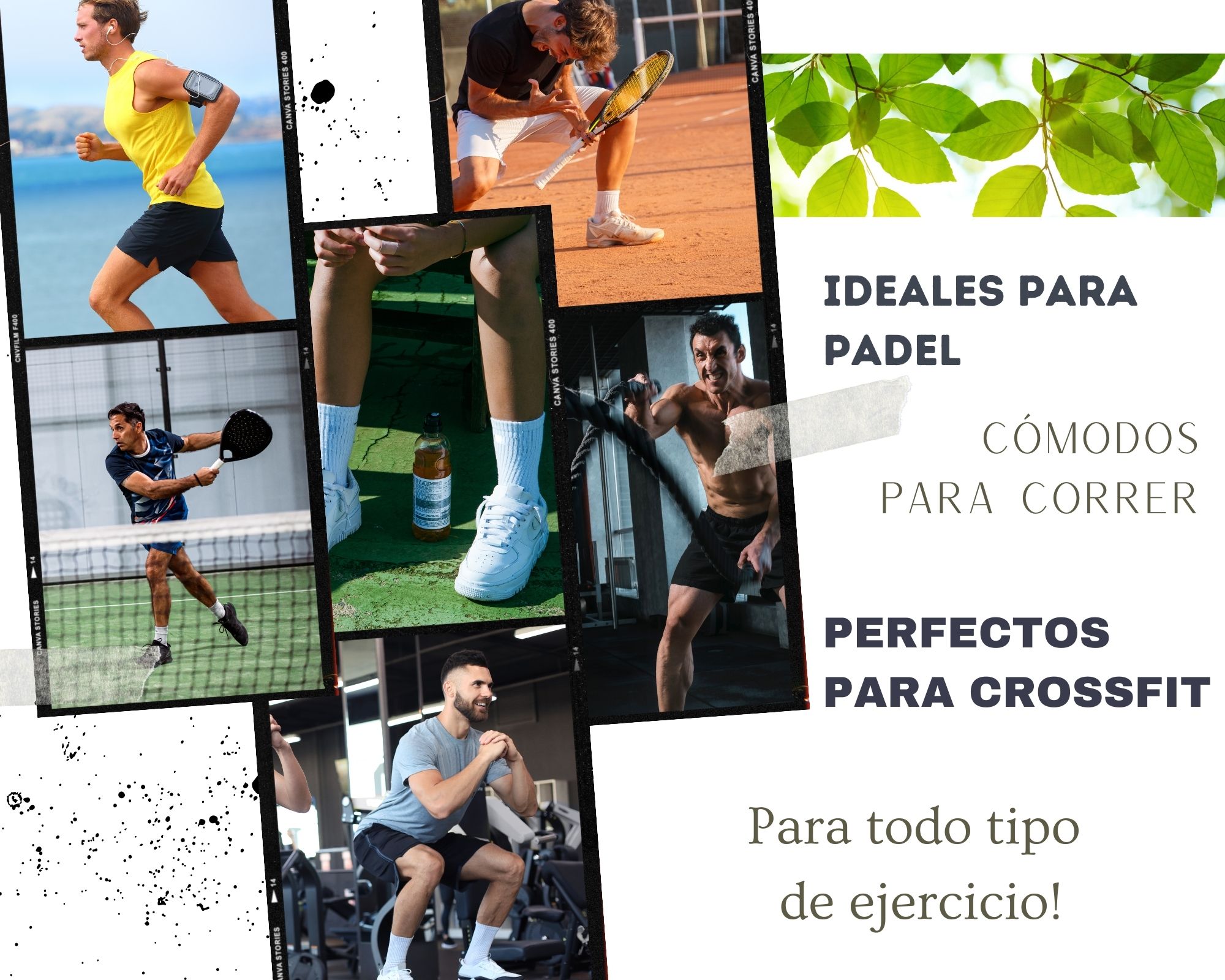Calcetines Hombre DEPORTIVOS/ Súper cómodos / Algodón PREMIUM / Cualquier deporte