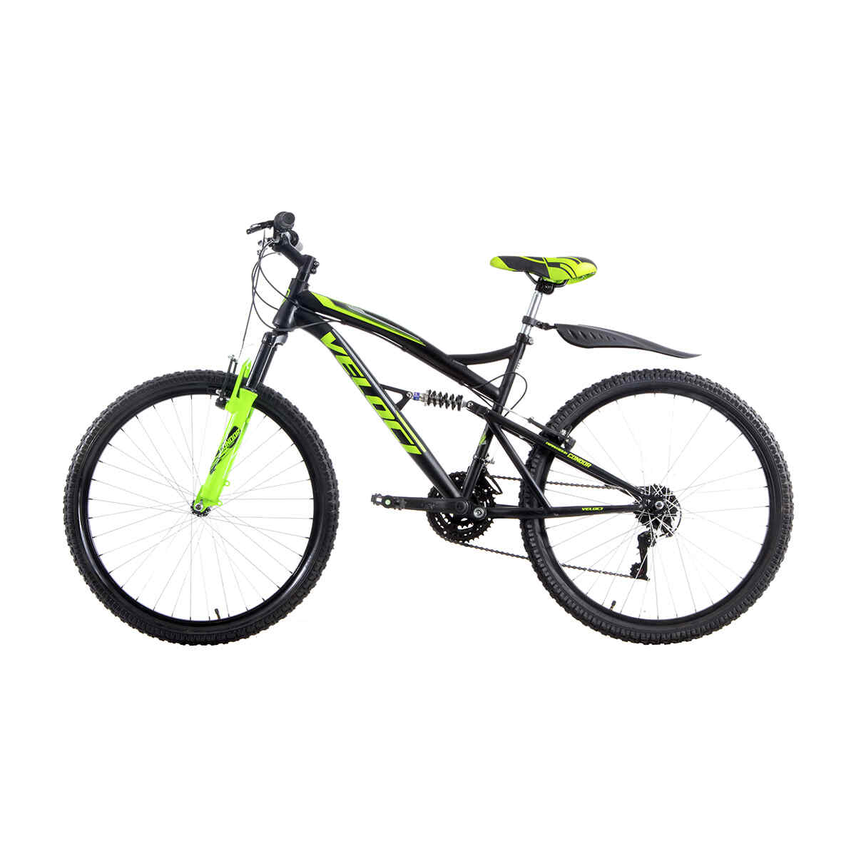 Bicicleta Veloci Everest Rodada 26 Negro De Montaña