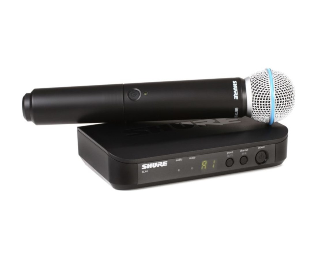 Sistema Inalámbríco Con Micrófono De Mano Shure Blx24/b58