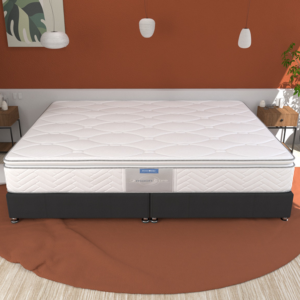 Colchón King Size Lenno Restonic Ortopédico Con Colchoneta PILLOW TOP 100% Hipoalergénico