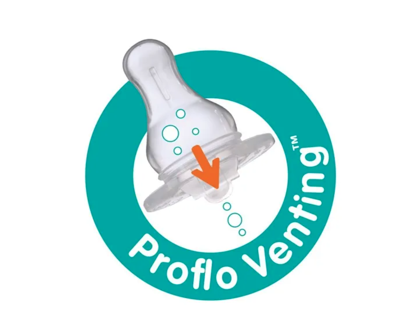 Set De 6 Biberones Mamilas Evenflo Venting 4 Oz 120 Ml