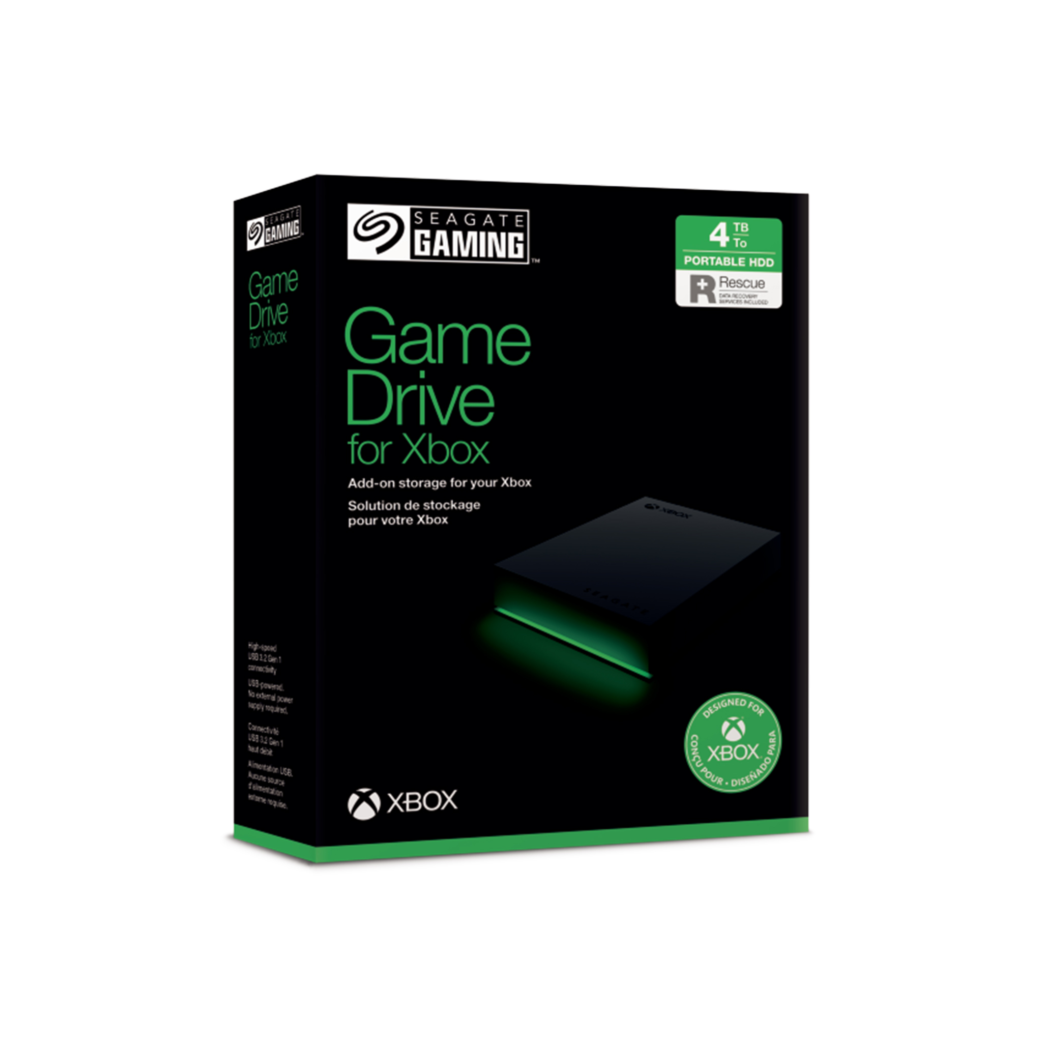 Disco Duro Seagate Xbox 4TB