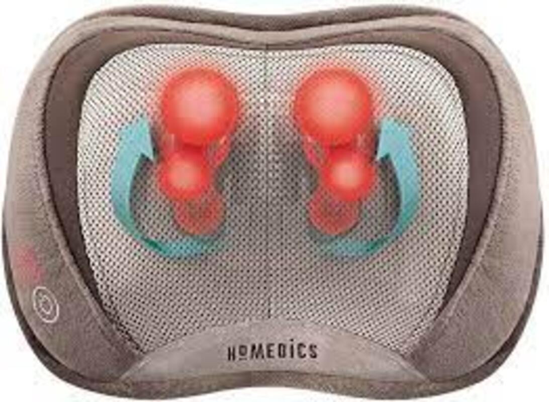 Homedics Masajeador Shiatsu Elite 3d Con Calor Y Vibración 
