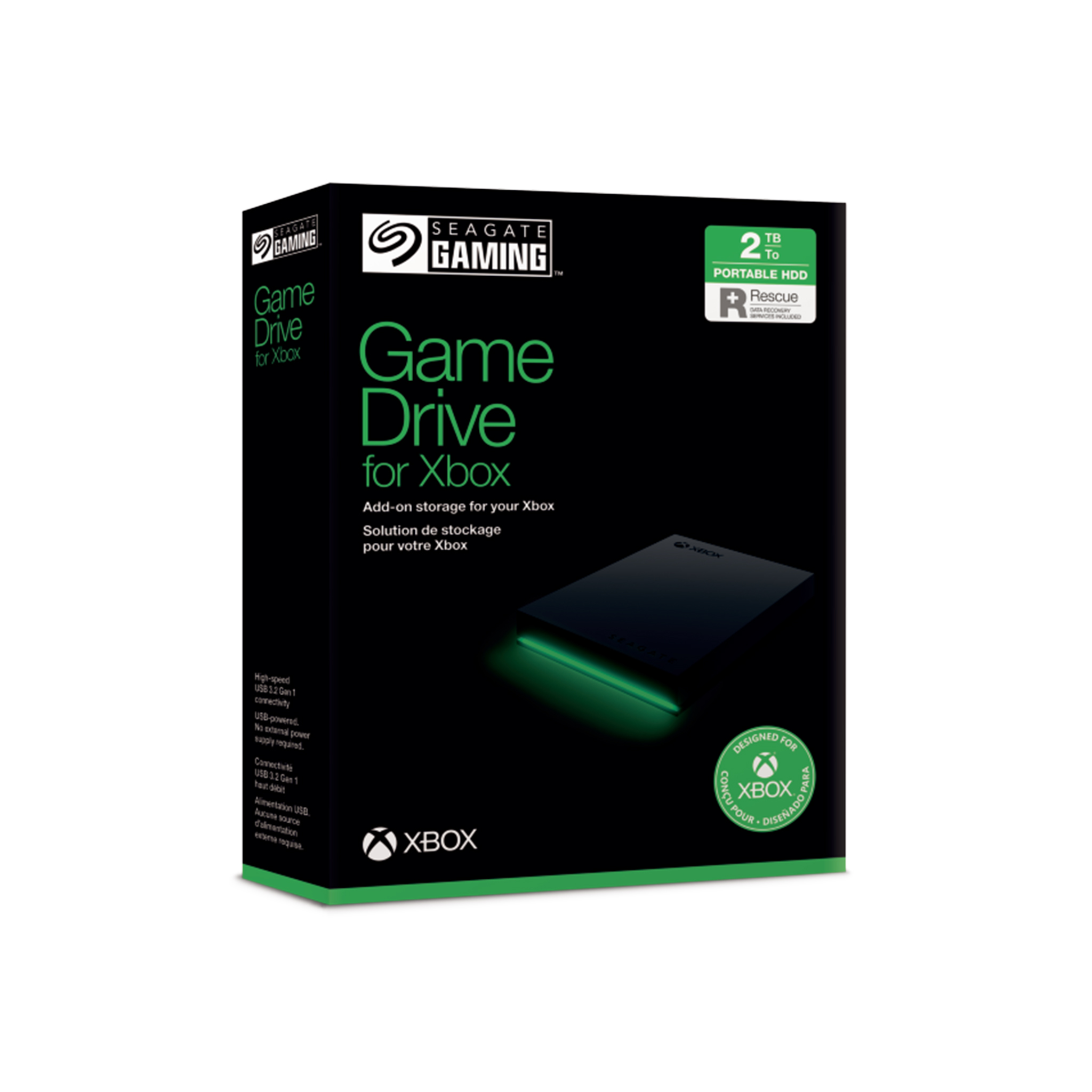 Disco Duro Seagate Xbox 2TB