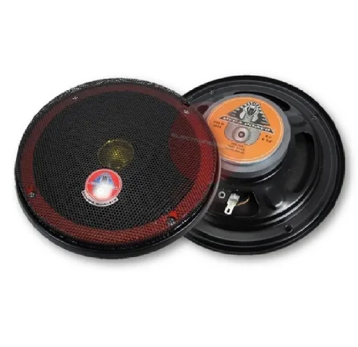 Juego De Bocinas 6.5 Extra Planas Para Puertas 200 Watts