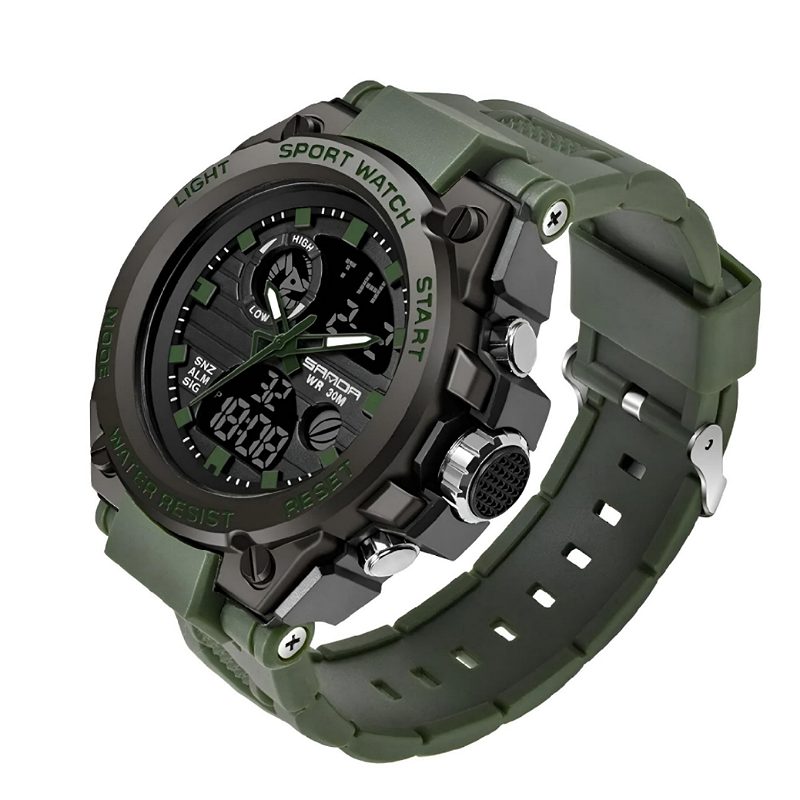Reloj Táctico Militar Deportivo Impermeable Moda Para Hombre