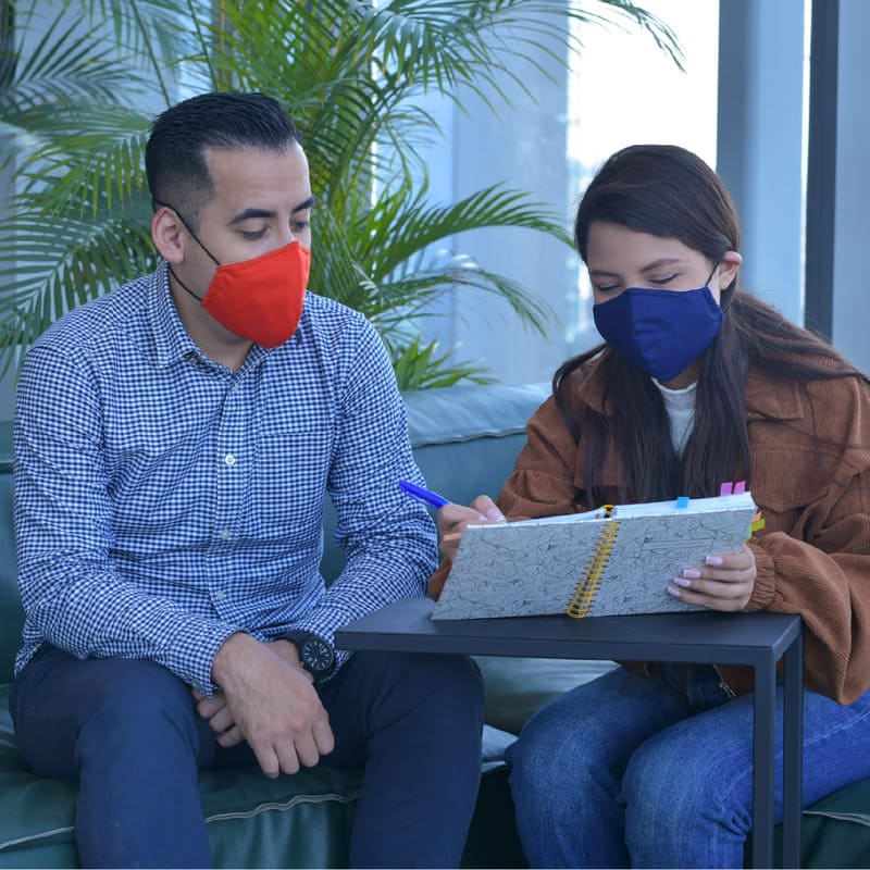 Cubrebocas Reutilizable de Tela Lavable, Mascarilla Tapabocas con 7 Filtros Red Baboon