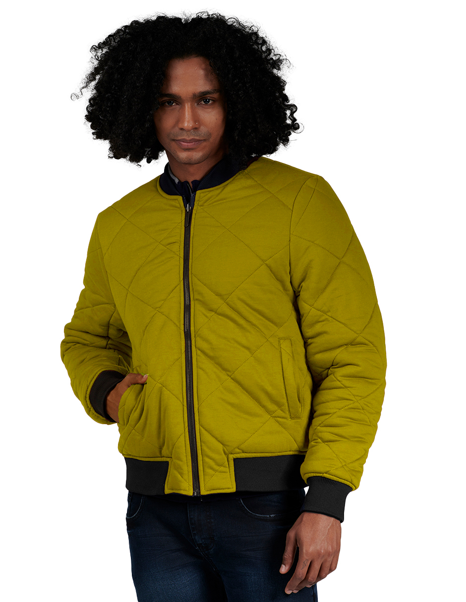 Chamarra Tipo Bomber Reversible Para Hombre Generra 228410