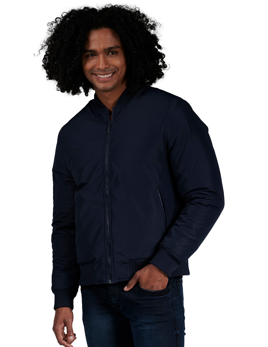 Chamarra Tipo Bomber Reversible Para Hombre Generra 228410
