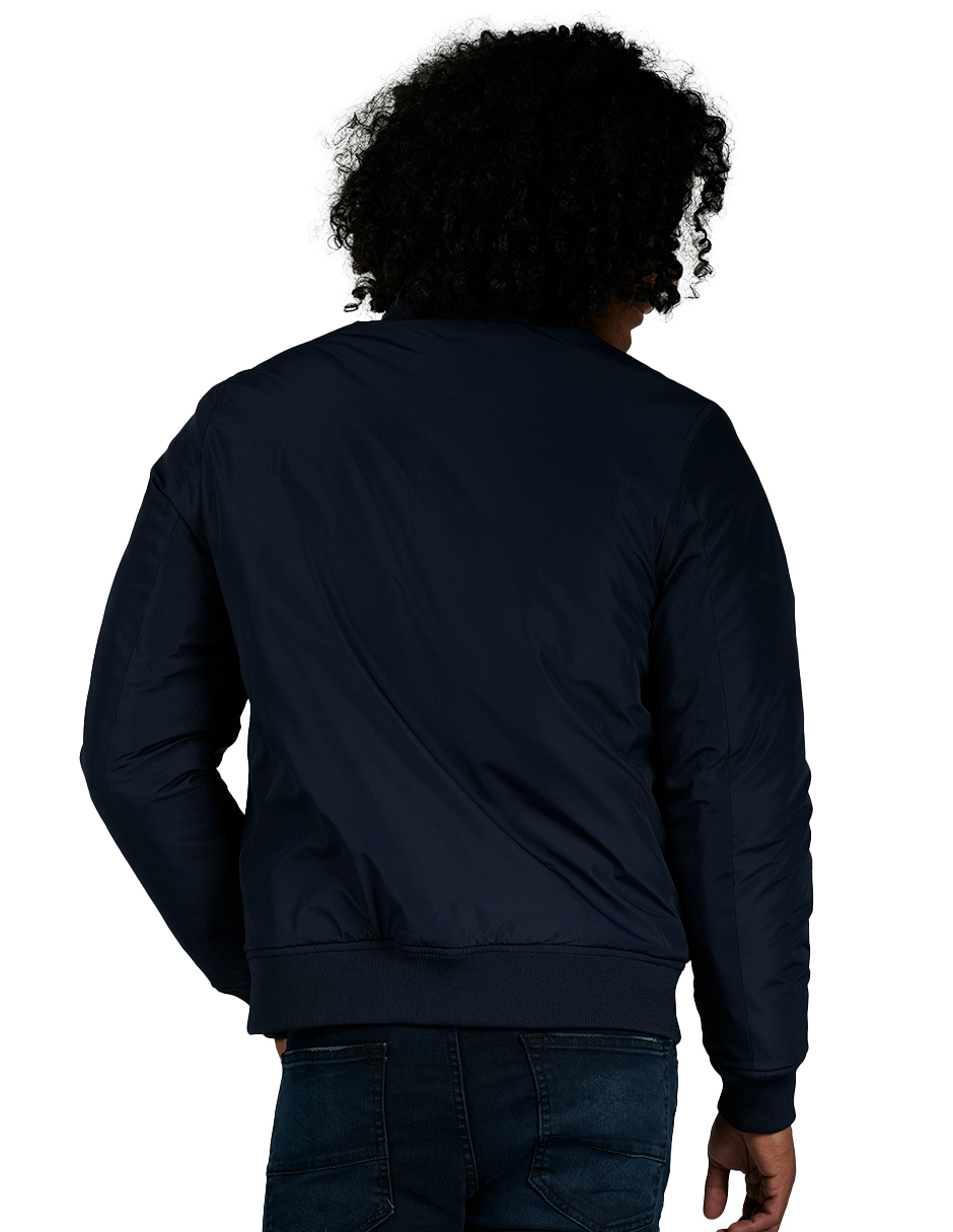 Chamarra Tipo Bomber Reversible Para Hombre Generra 228410
