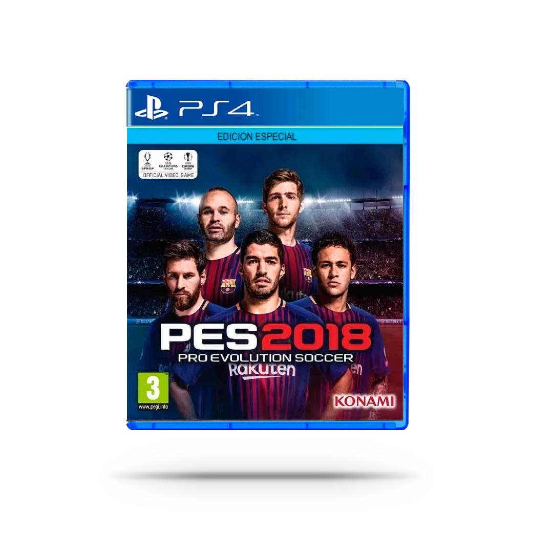 Videojuego - PES Pro Evolution Soccer 2018 (PS4)(Reacondicionado grado A)