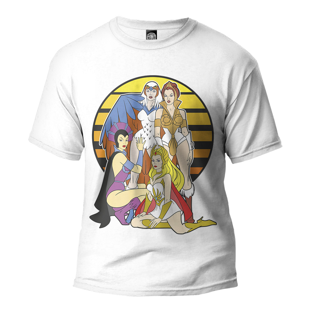 Playera Heman He-man 9 Teela Evil Lyn Sorceress She-ra