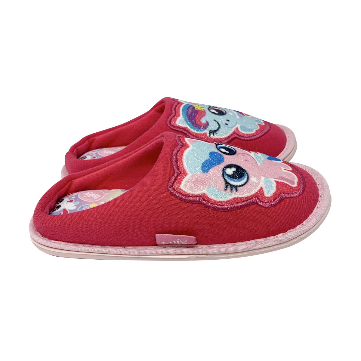 Pantuflas Para Niña Onix Pony Fucsia