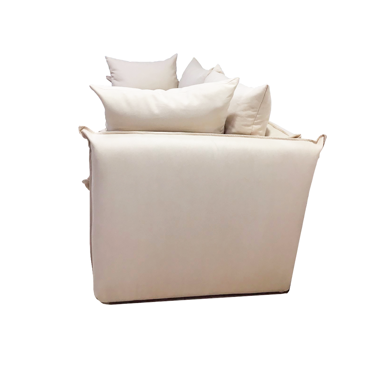 SOFÁ DE ALMOHADONES MODELO CLOUD COLOR BEIGE