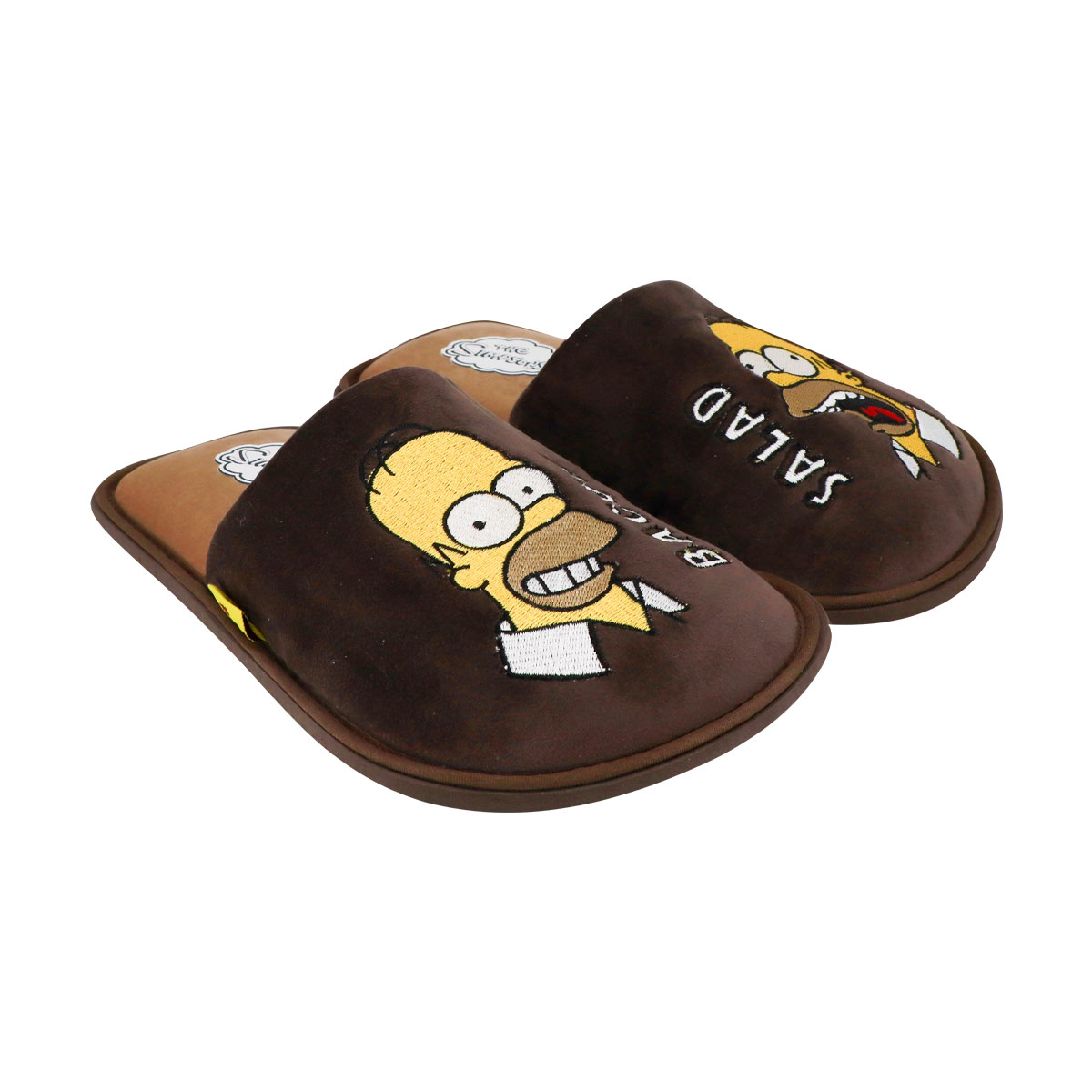 Pantuflas Homero Simpson Bacon Salad Para Caballero