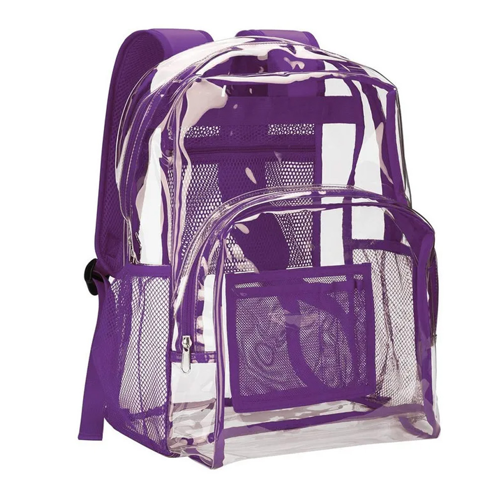 Mochila Transparente De Mujer Hombre Escolar Estilo Coreano