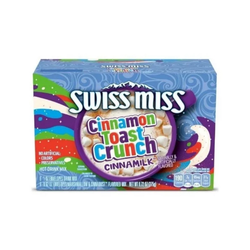 Chocolate Swiss Miss Cinnamon Toast Crunch 275 grs *importado*