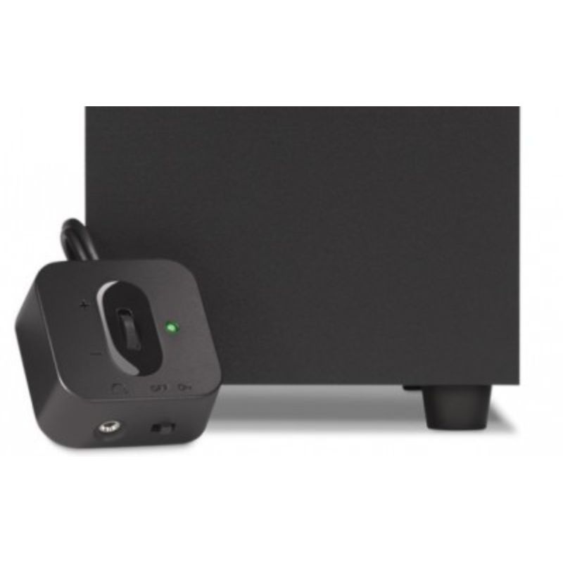 Bocinas Logitech Z213 Con Subwoofer 2.1 Sonido Envolvente Negro