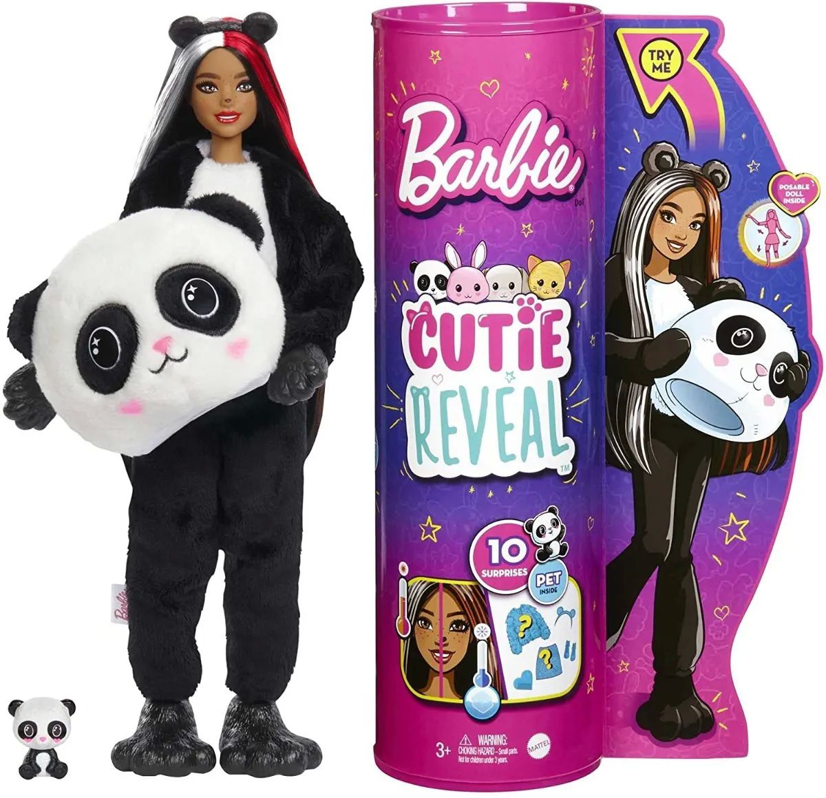 Barbie Cutie Reveal Osito Panda