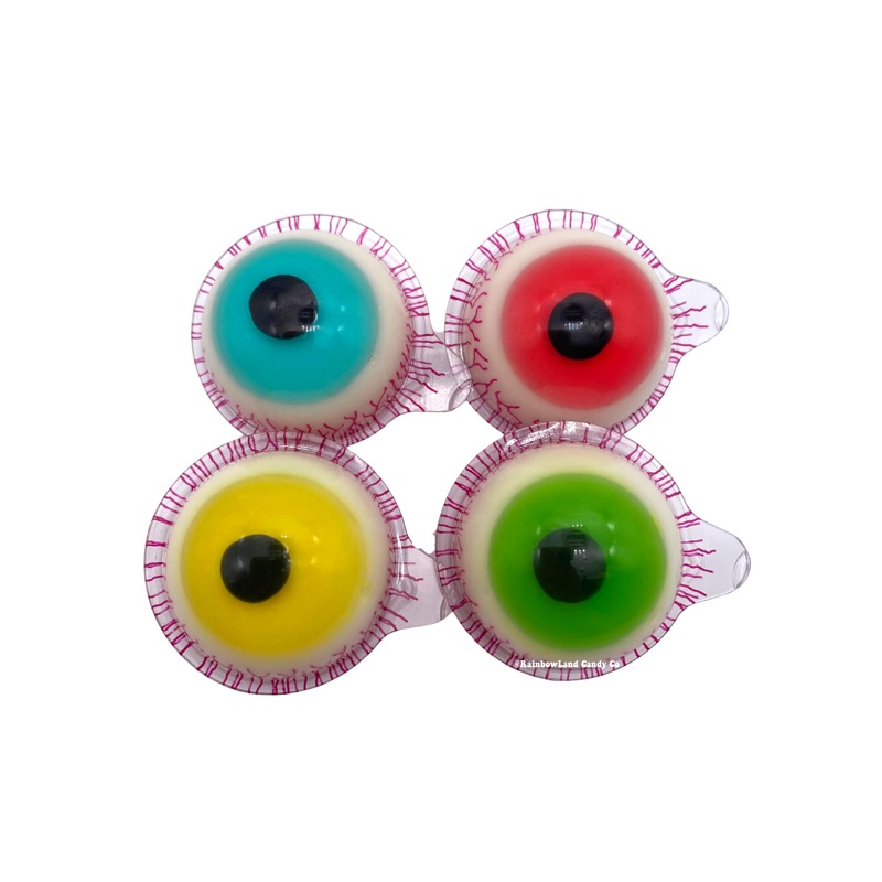 Dulce En Goma De Ojos Halloween 3 Bolsas 