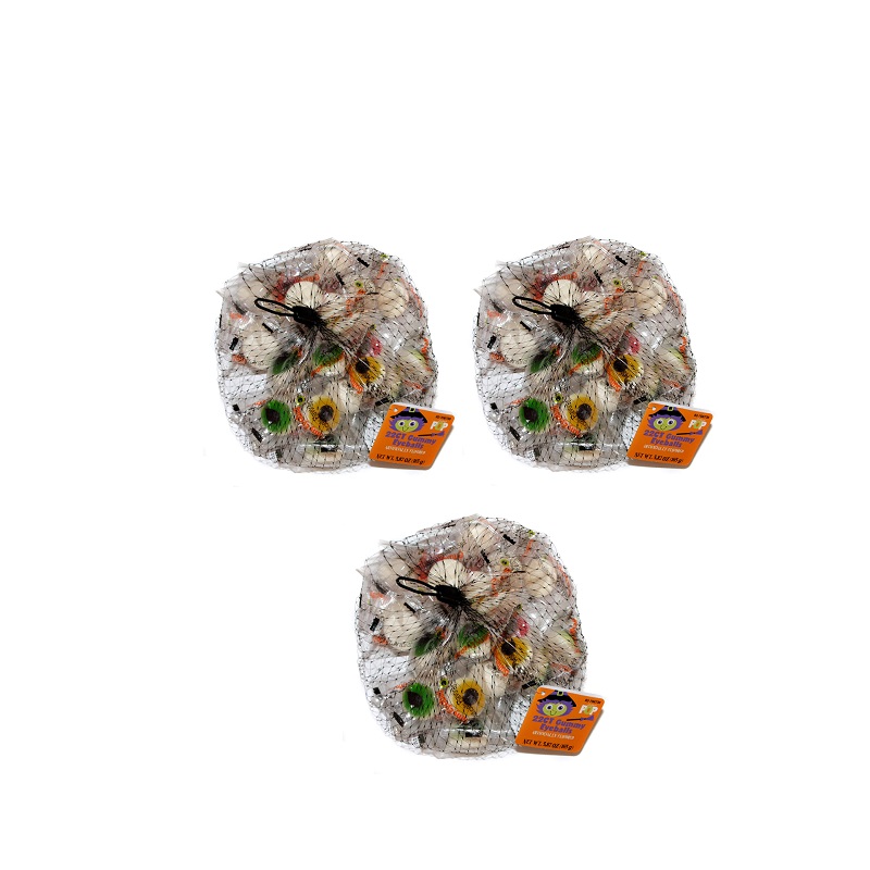 Dulce En Goma De Ojos Halloween 3 Bolsas 