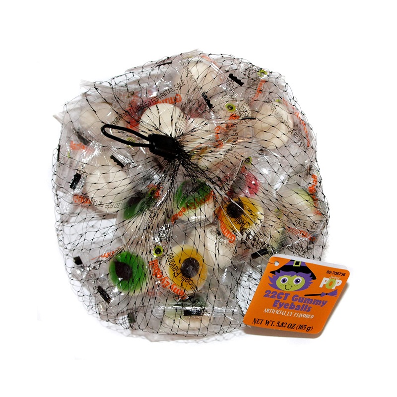 Dulce En Goma De Ojos Halloween 3 Bolsas 