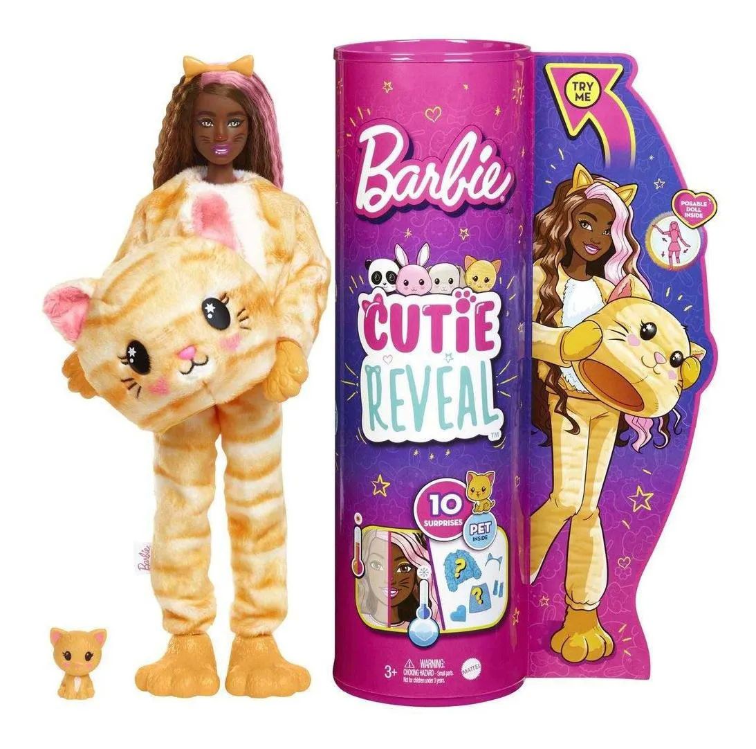 Barbie Cutie Reveal Gatito