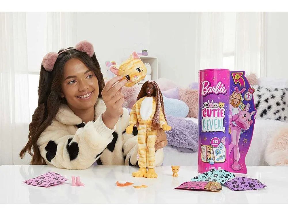 Barbie Cutie Reveal Gatito