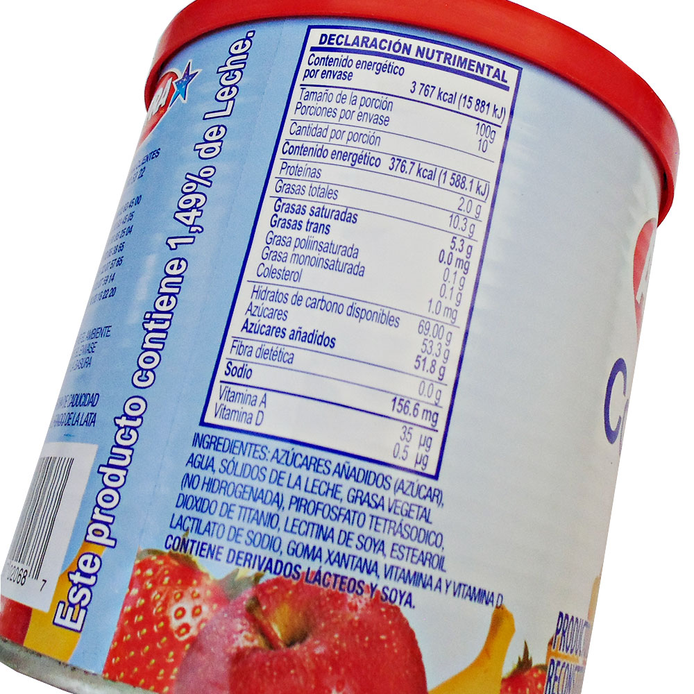 Leche Condensada Astra De 1kg Reposteria Postres