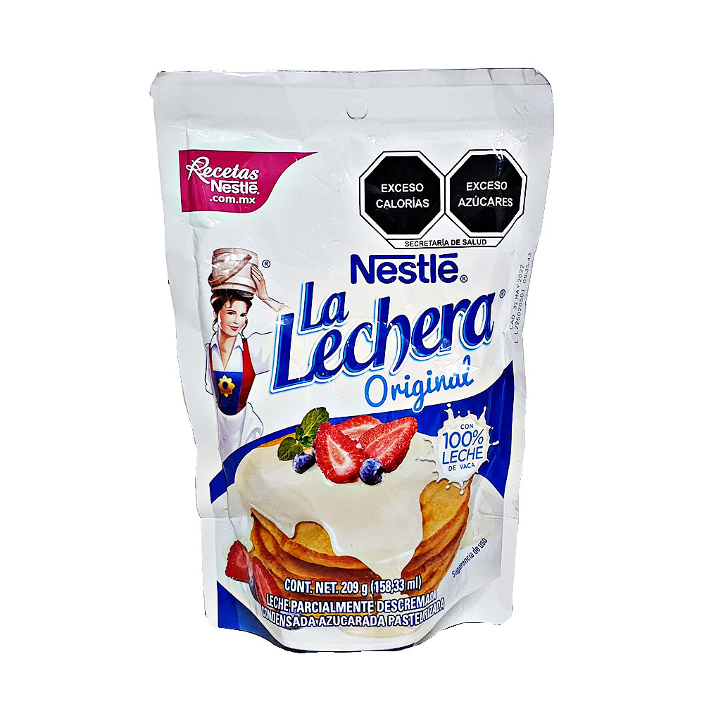 Leche Condensada La Lechera Nestlé Sobre De 209g Mini