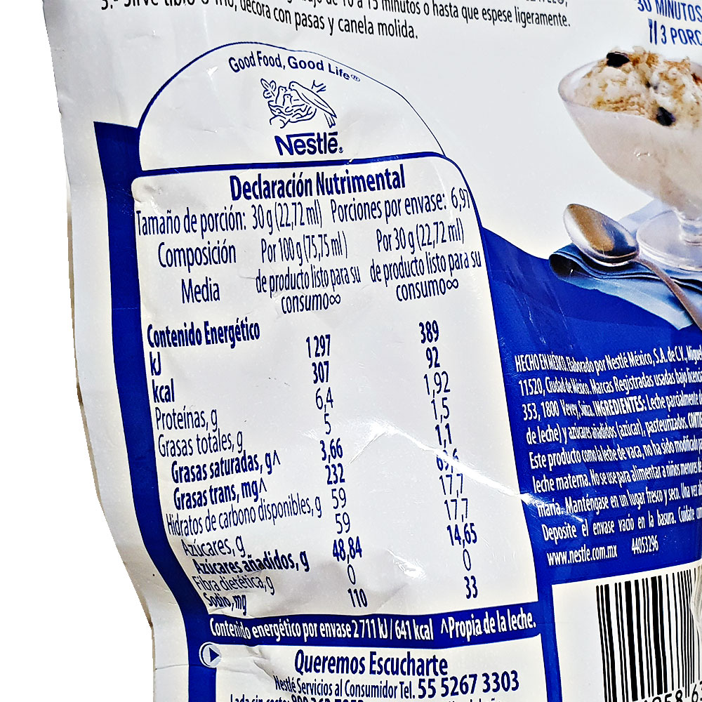 Leche Condensada La Lechera Nestlé Sobre De 209g Mini