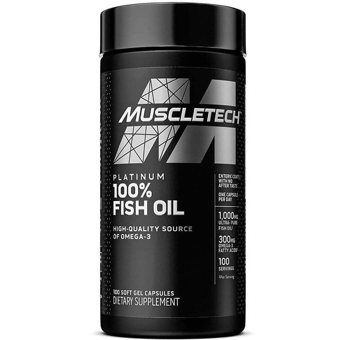 Omega 3 100% Fish Oil (100 Caps) Muscletech .