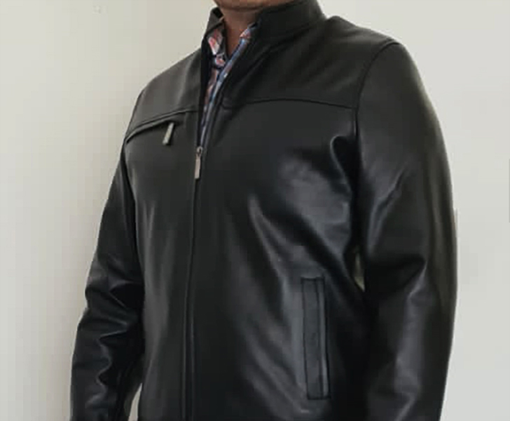 Chamarra de piel Mod. Marzo