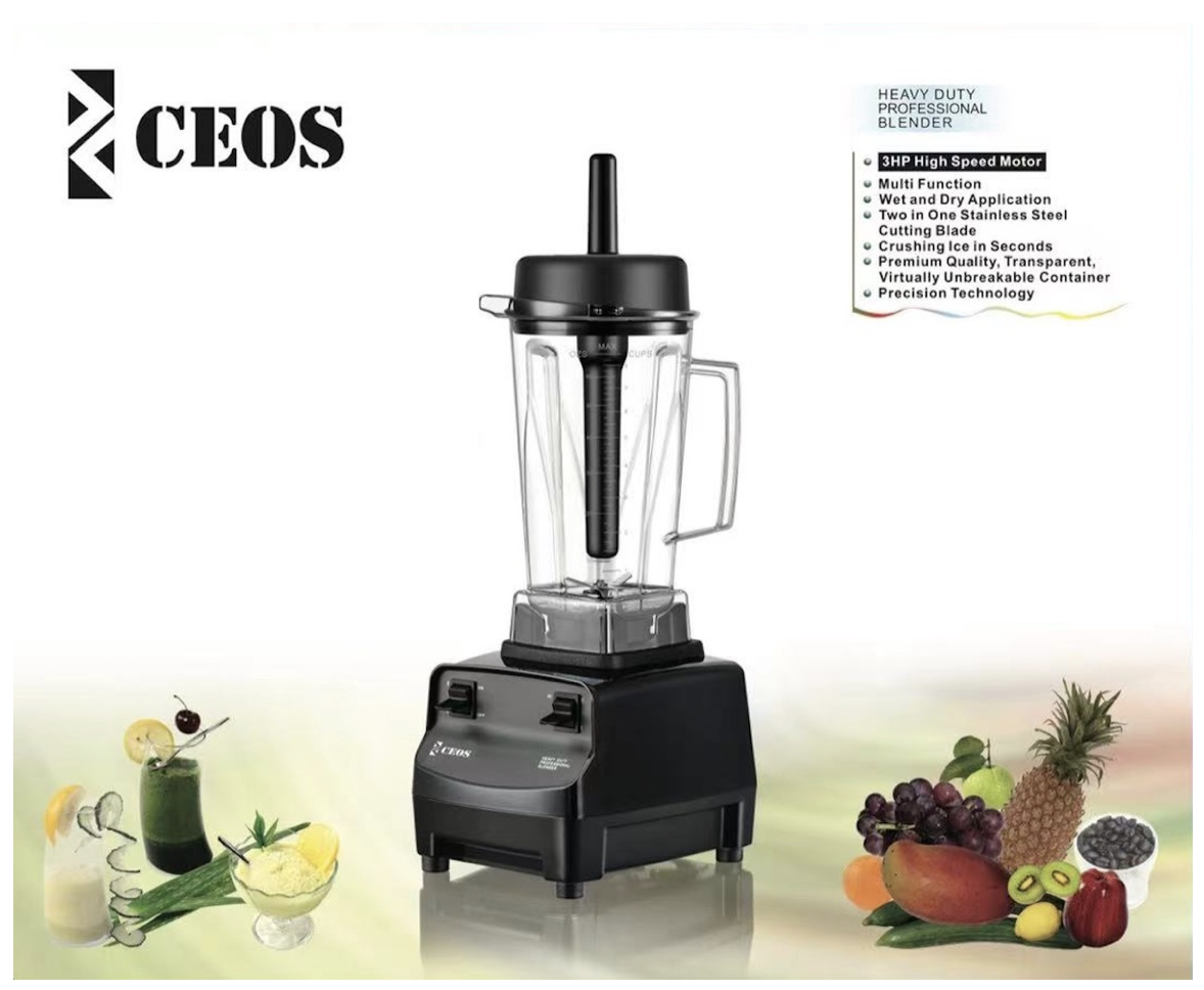 Licuadora OmniBlend III CEOS 3HP Uso Rudo Tipo Vitamix