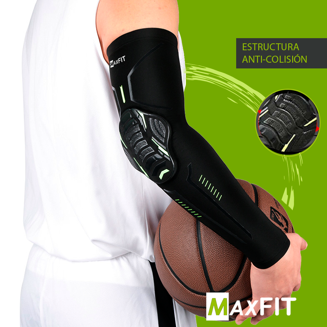 Par Codera Elastica Proteccion Y Compresion Maxfit Pc121