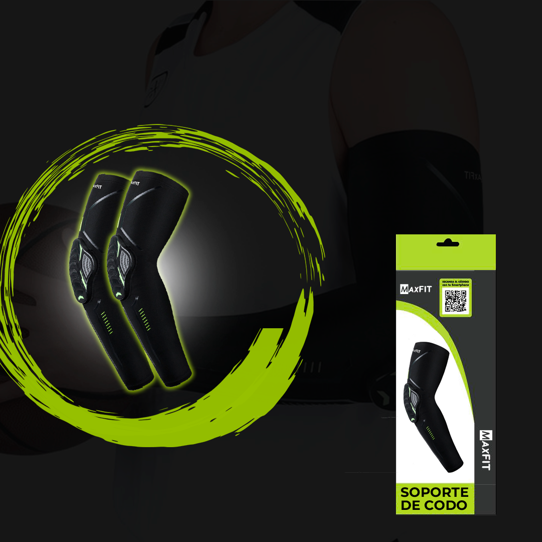 Par Codera Elastica Proteccion Y Compresion Maxfit Pc121