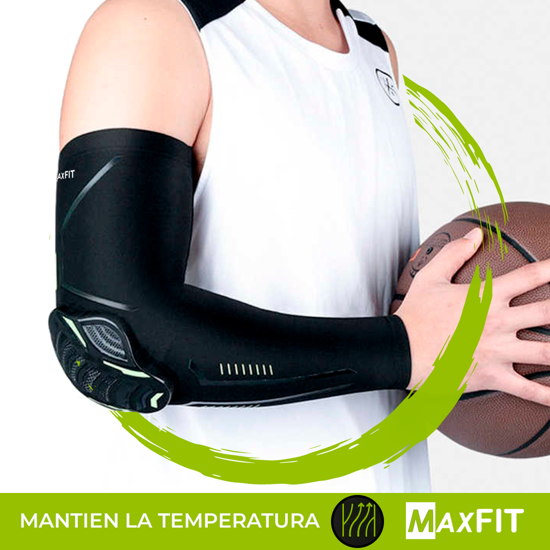 Par Codera Elastica Proteccion Y Compresion Maxfit Pc121