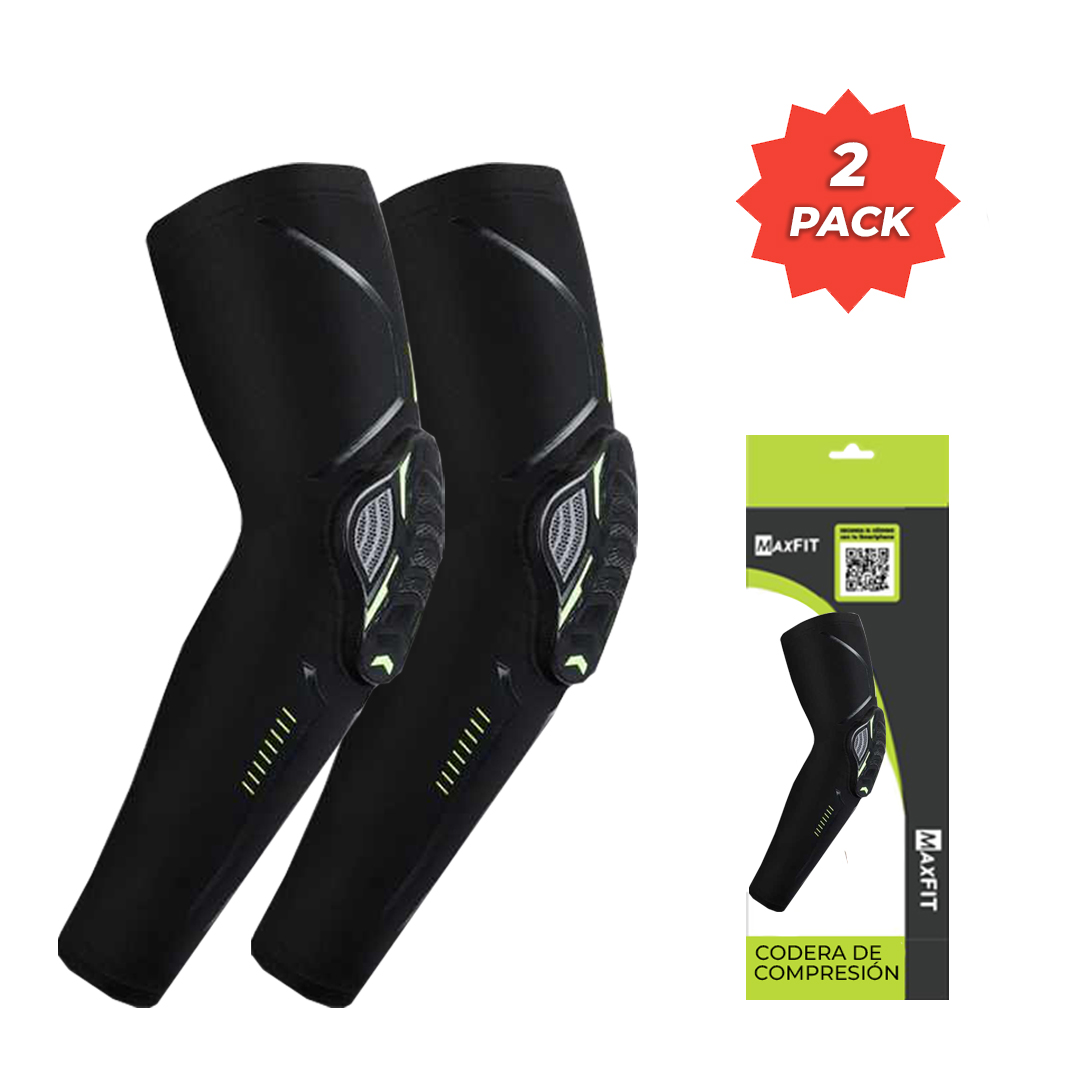 Par Codera Elastica Proteccion Y Compresion Maxfit Pc121