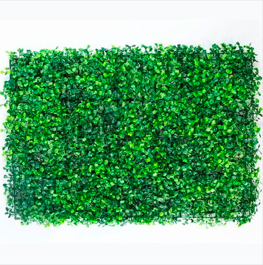 Follaje Artificial Pared Sintético Muro Verde Pared 20piezas 60X40CM