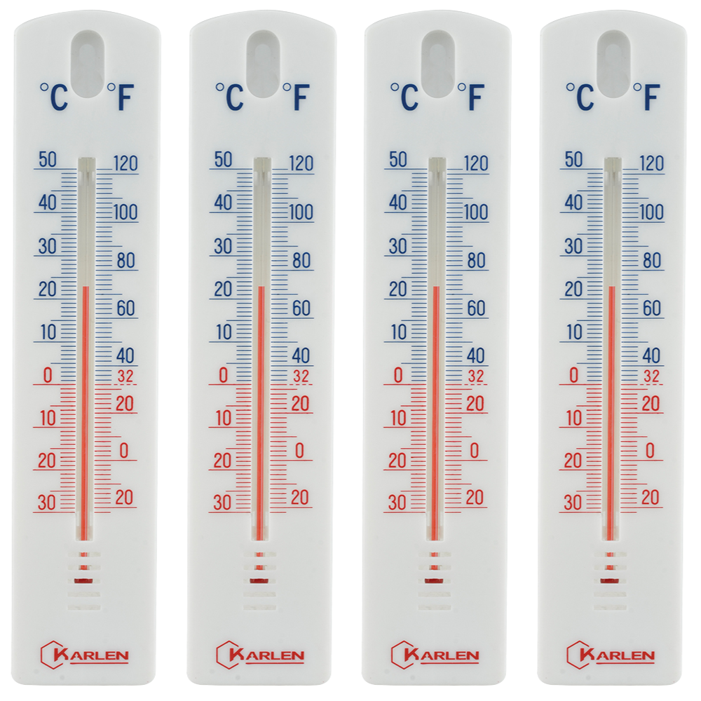 4 Termómetros Karlen Ambiental ZLS-180