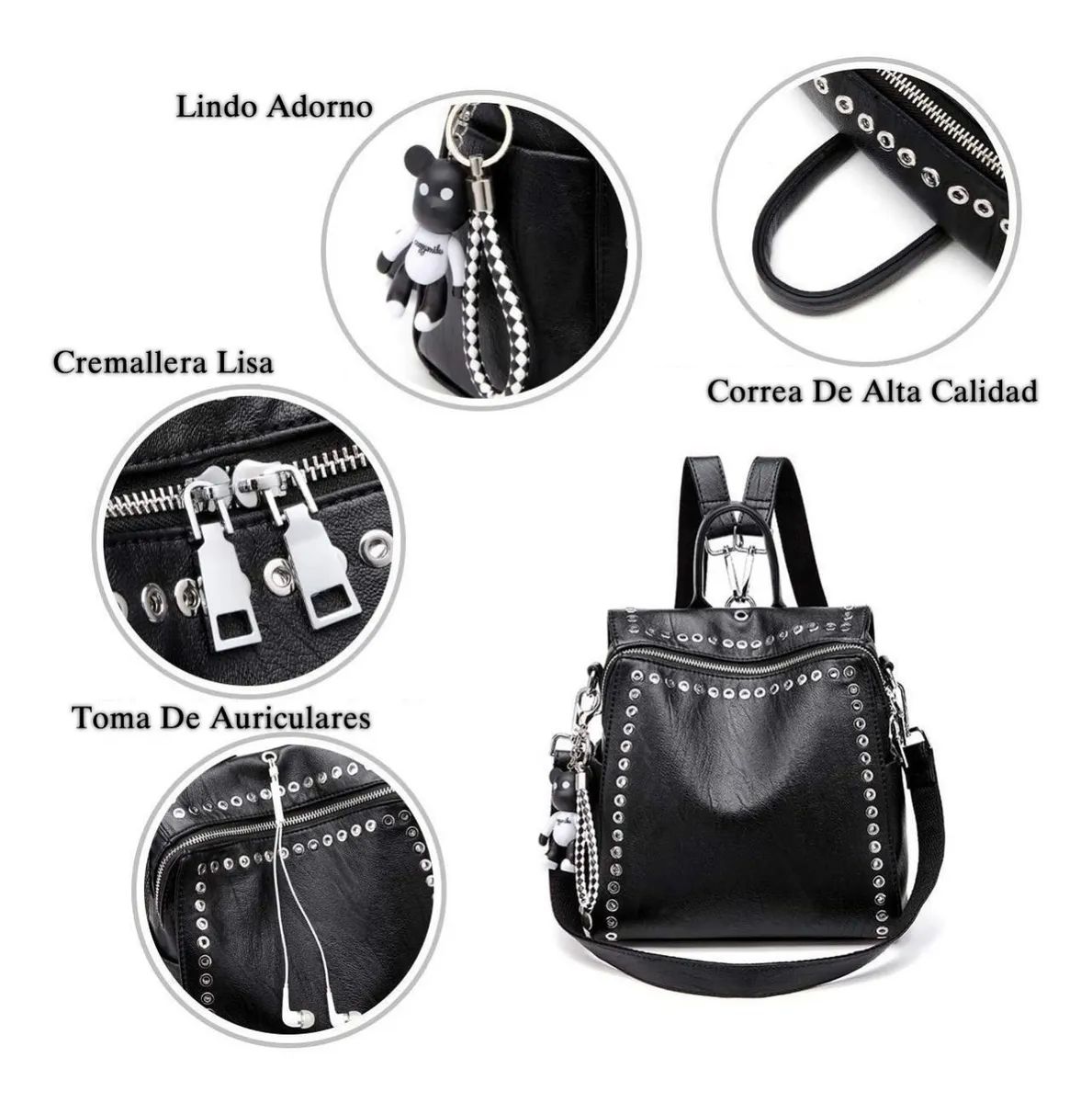 Mochila Antirrobo Para Mujer Multifuncional 