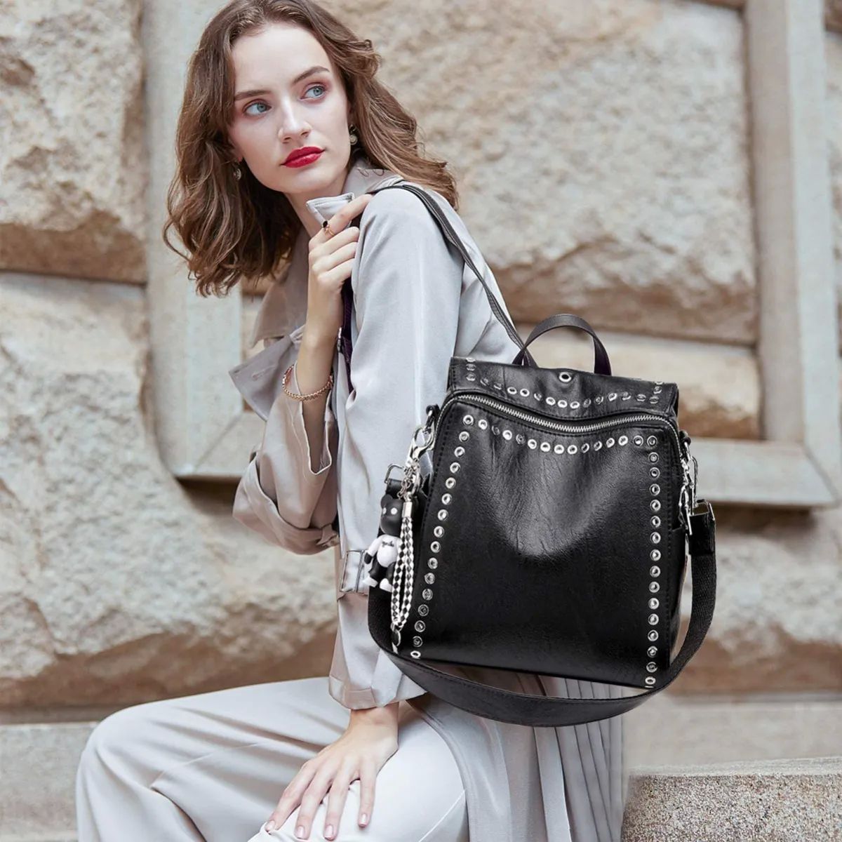 Mochila Antirrobo Para Mujer Multifuncional 