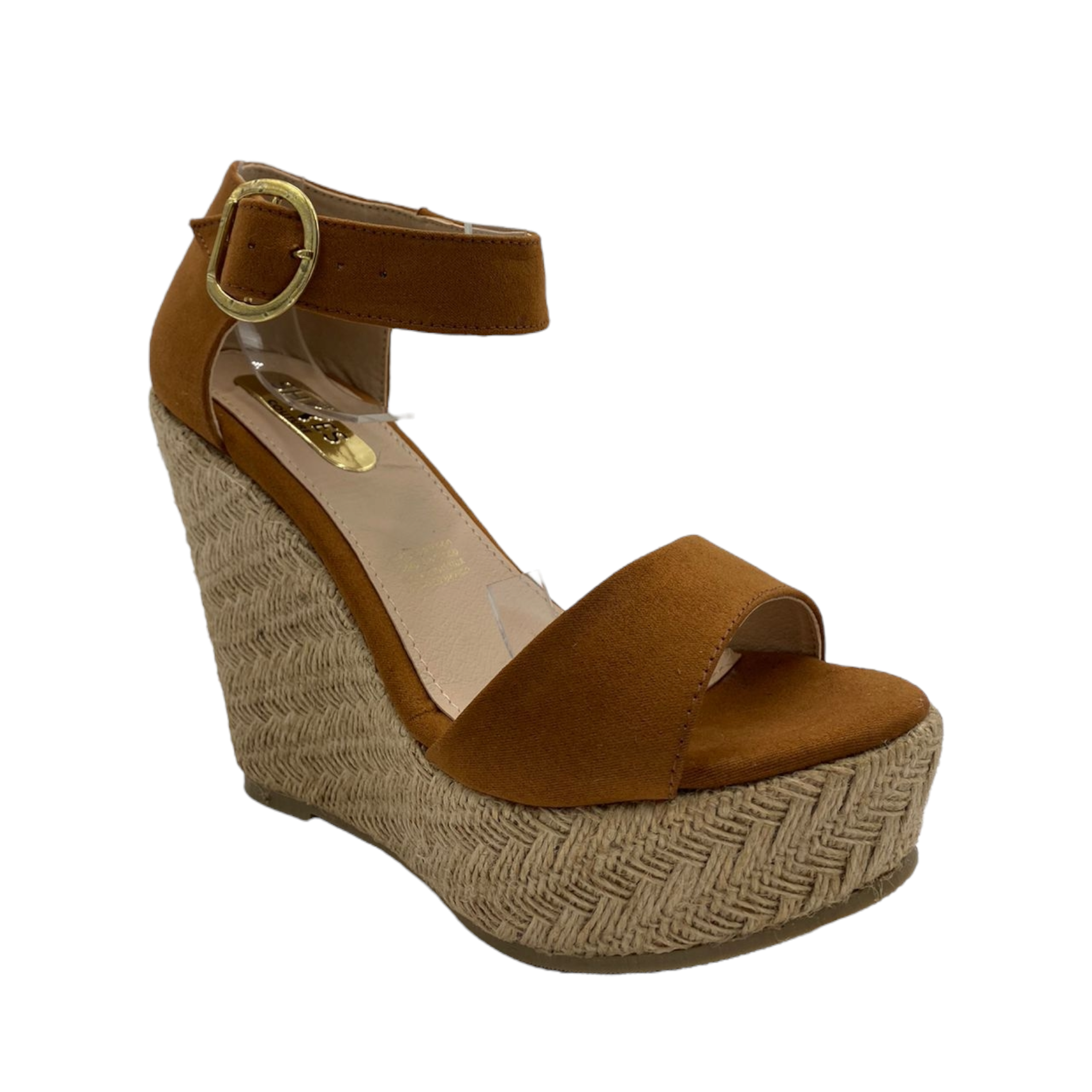 Huarache de plataforma suela corrida