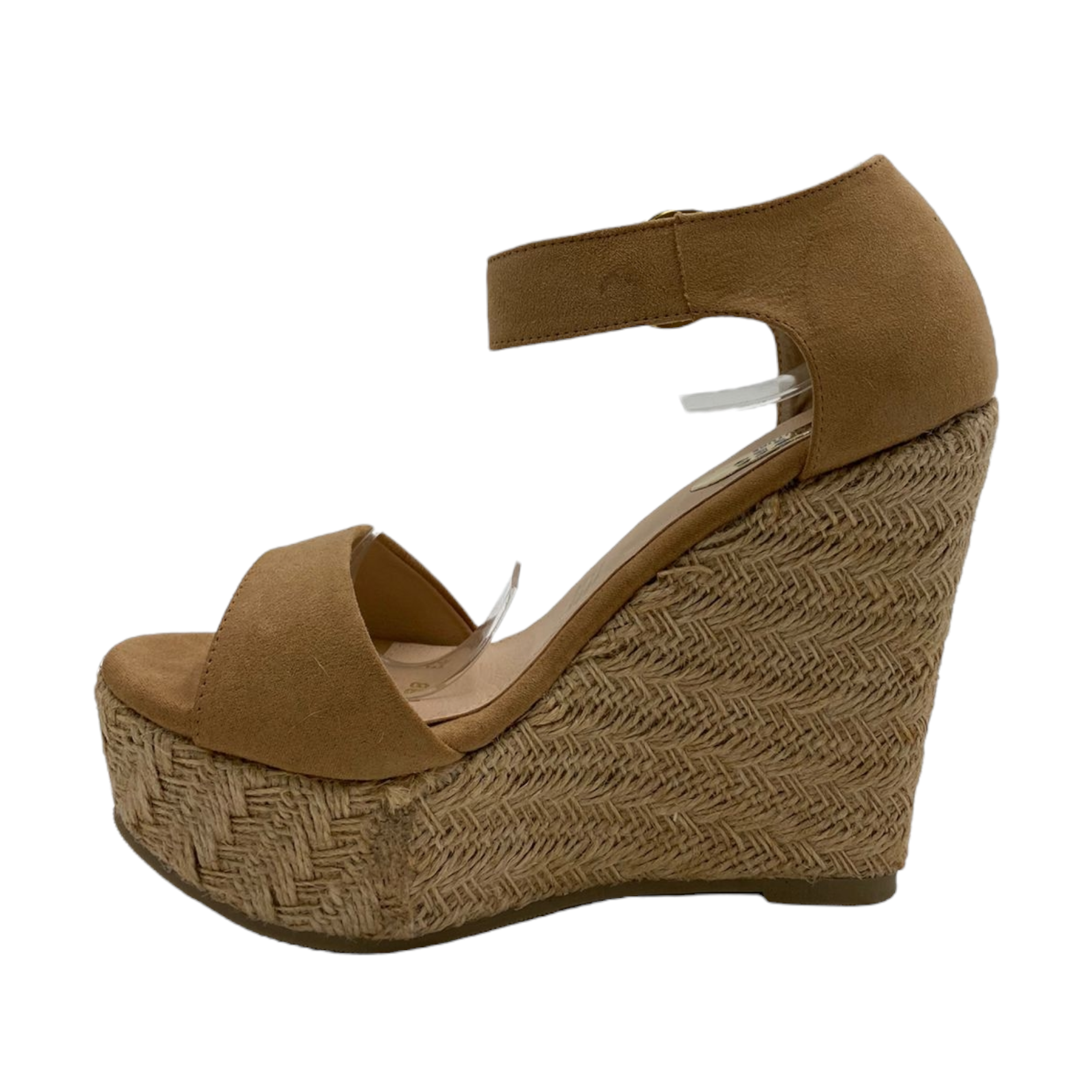 Huarache de plataforma suela corrida